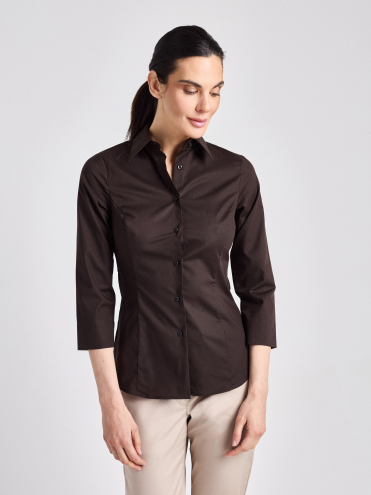 Ferrara Lady - Bluse - chocolate